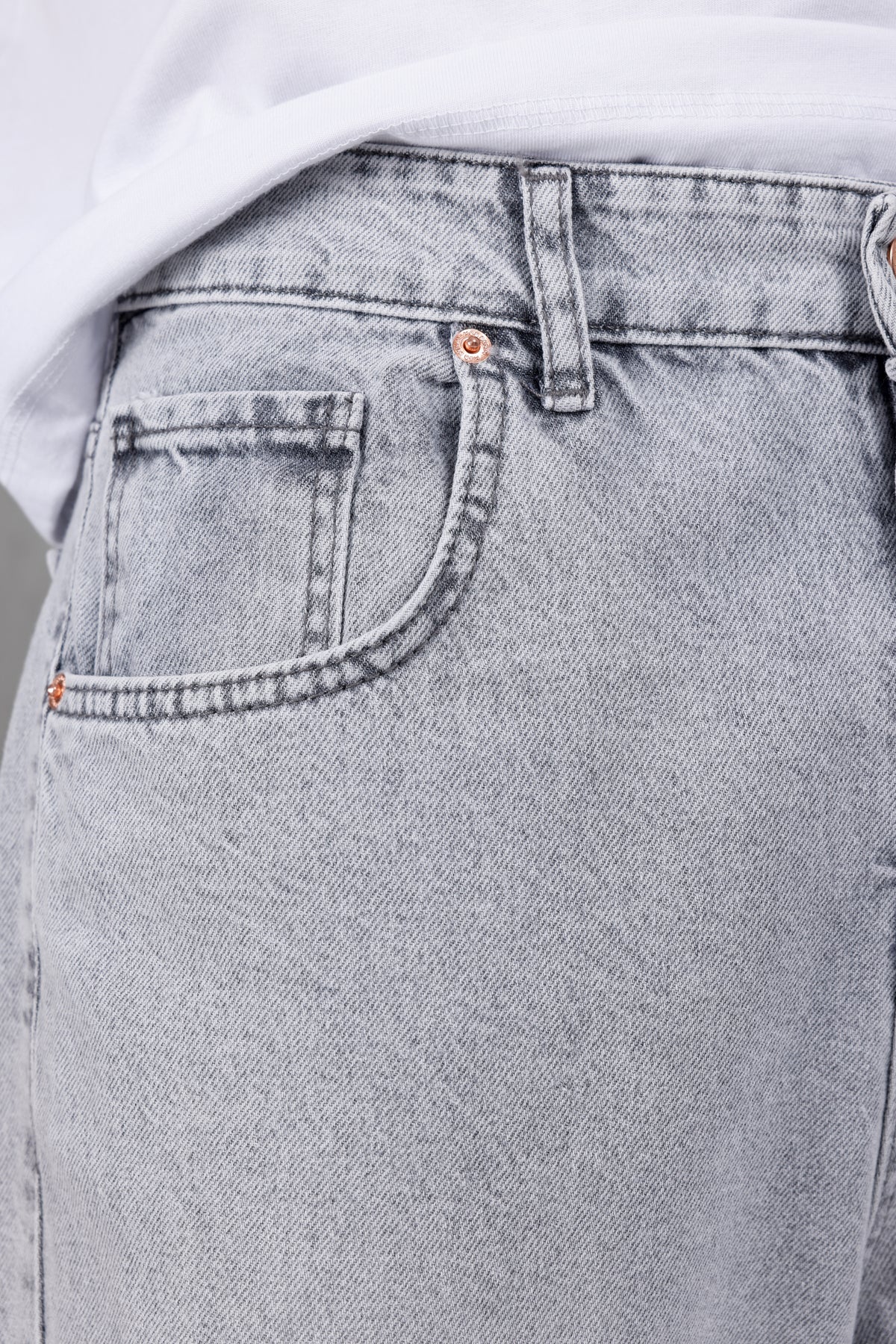 M15 Baggy Jean – Stone Grey