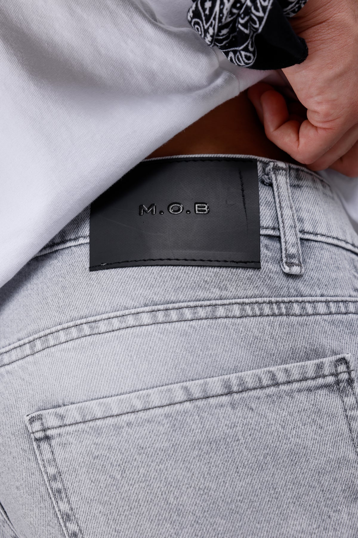 M15 Baggy Jean – Stone Grey