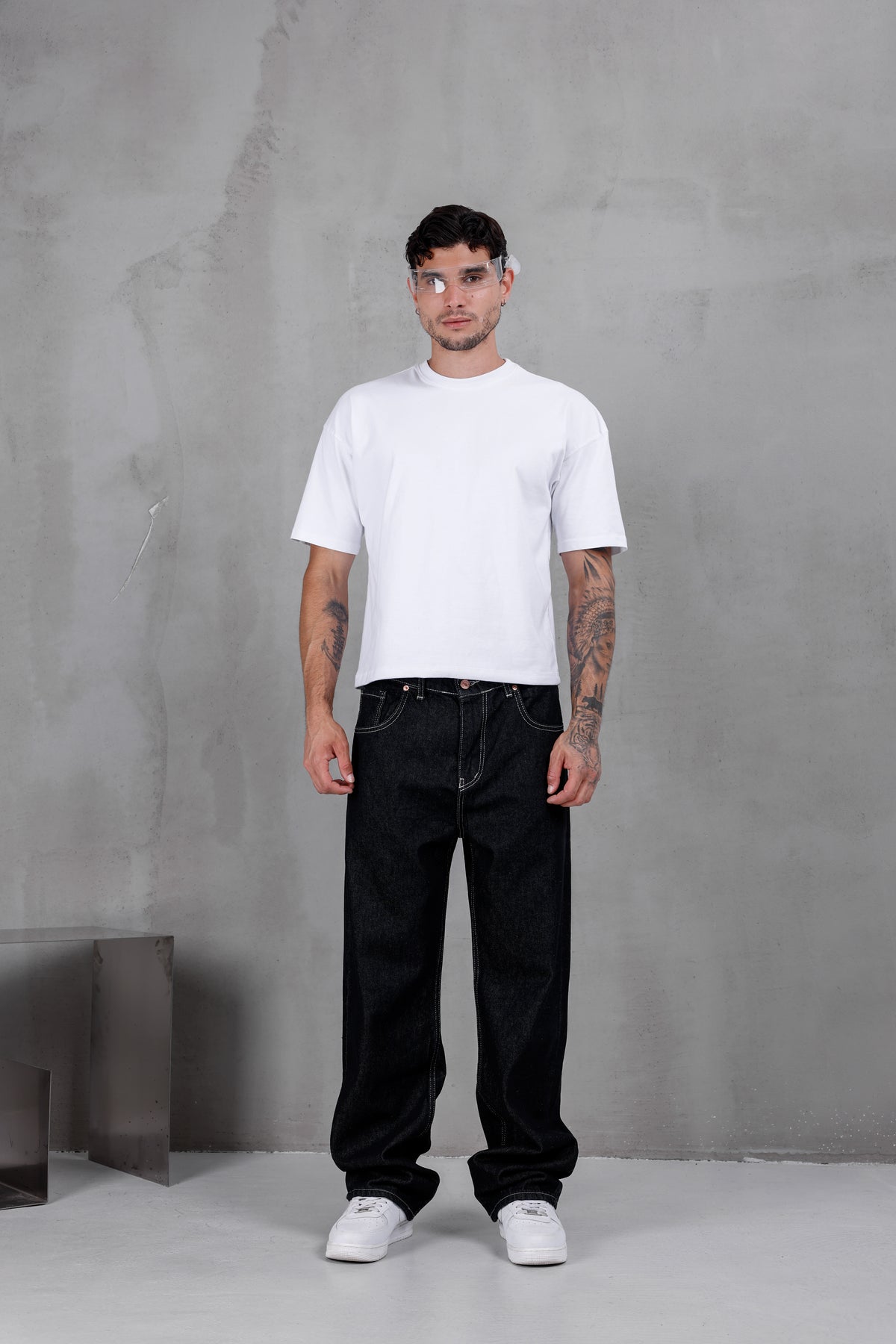 M13 Baggy Jean – Rinse Black