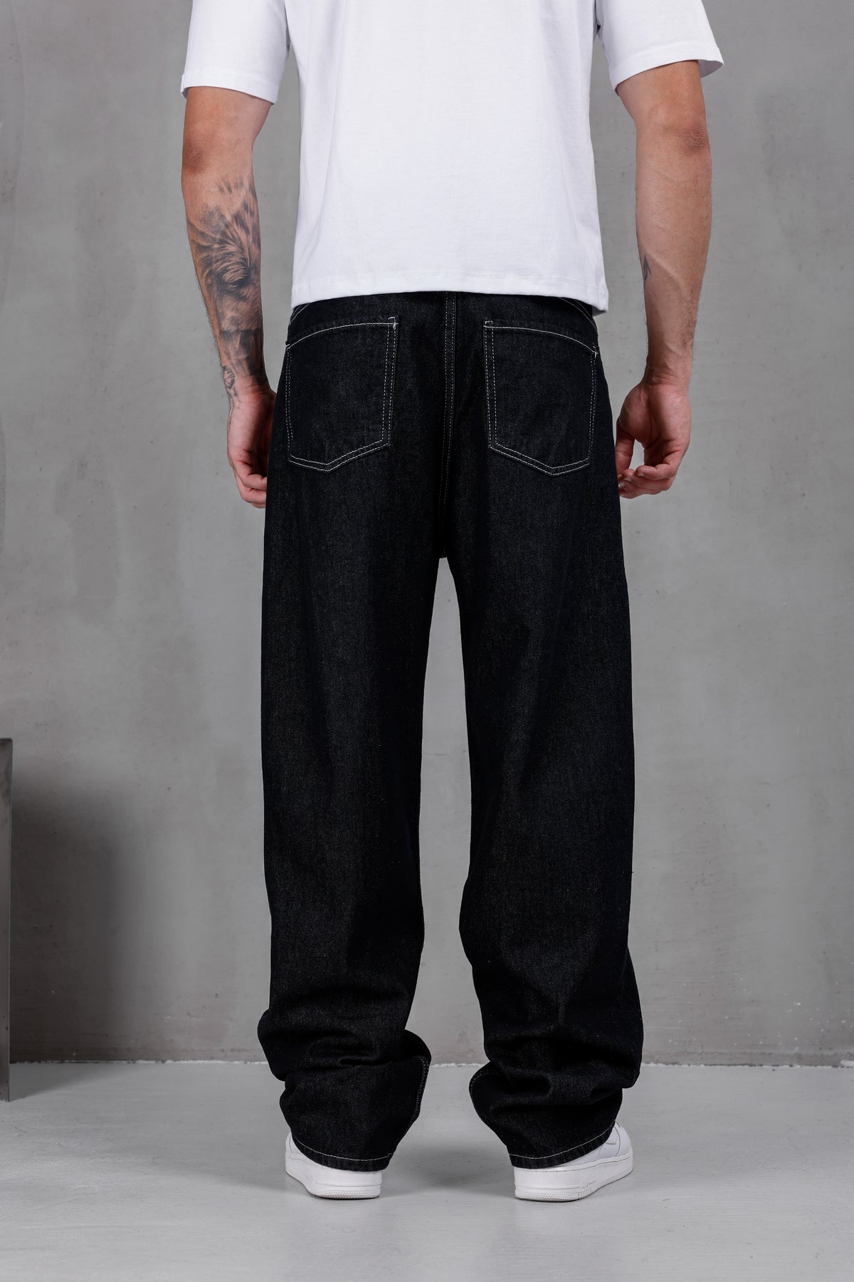 M13 Baggy Jean – Rinse Black