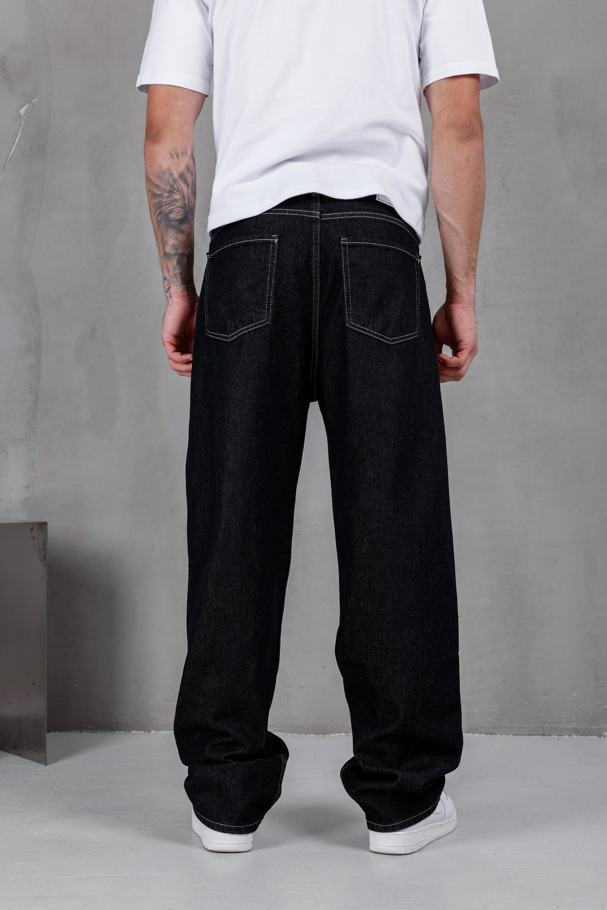 M13 Baggy Jean – Rinse Black