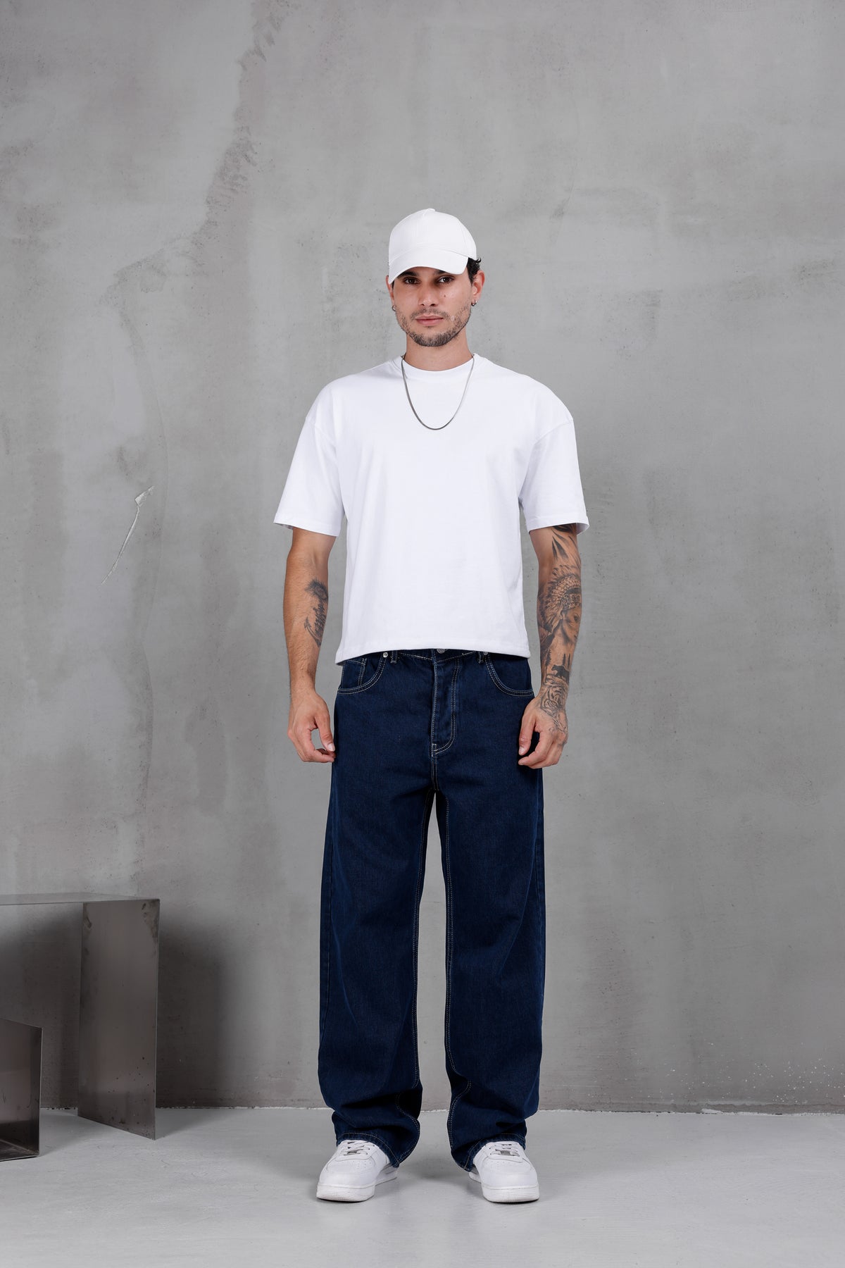 M12 Wide Baggy Jean – Rinse Indigo