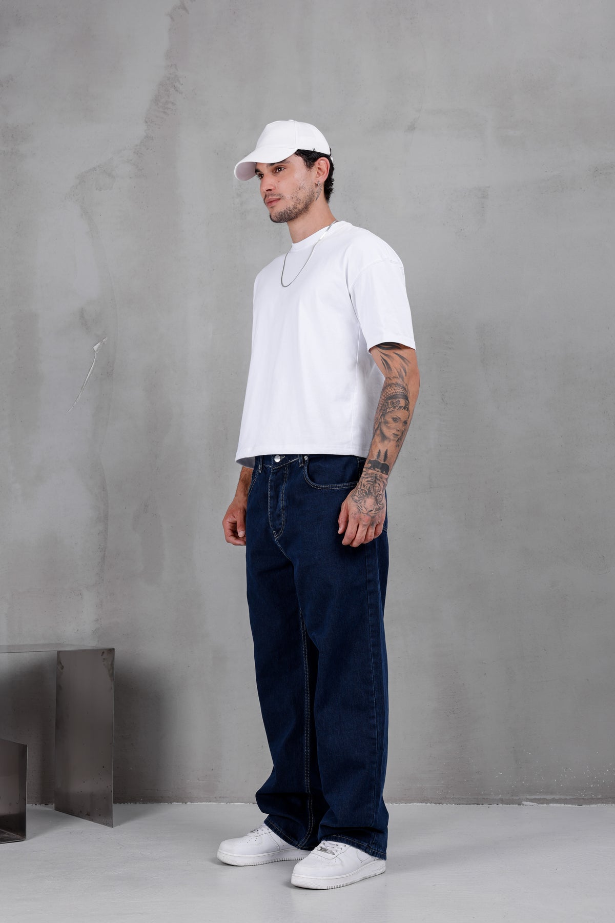M12 Wide Baggy Jean – Rinse Indigo