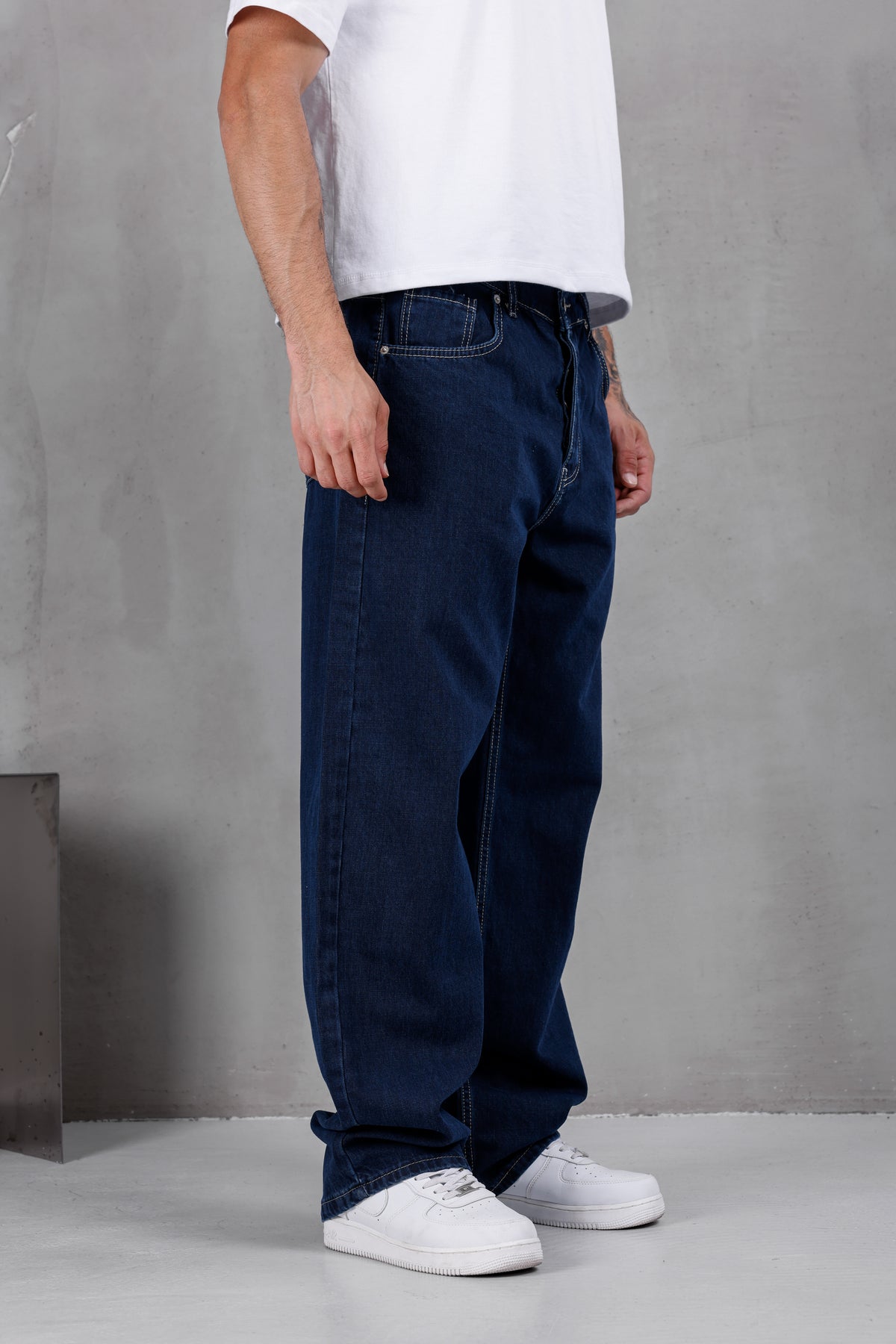 M12 Wide Baggy Jean – Rinse Indigo