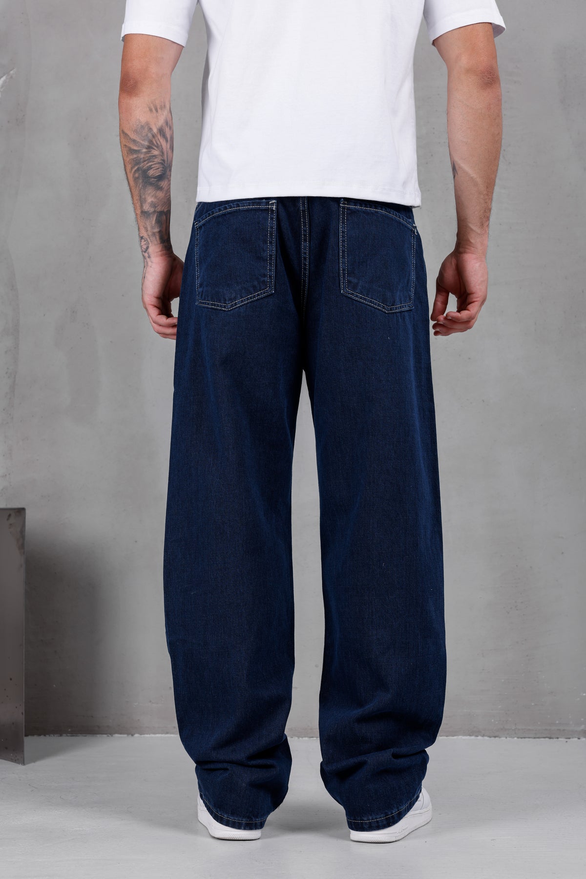 M12 Wide Baggy Jean – Rinse Indigo