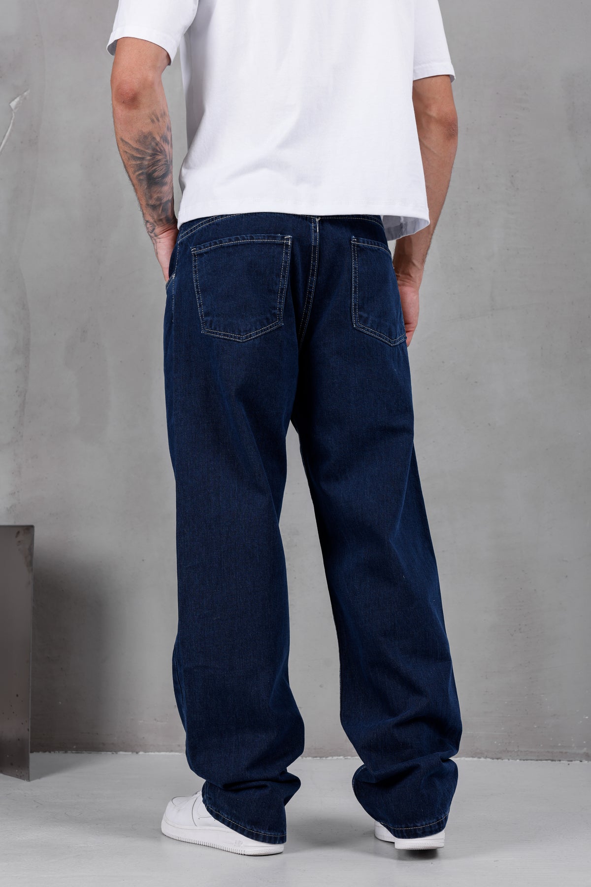 M12 Wide Baggy Jean – Rinse Indigo