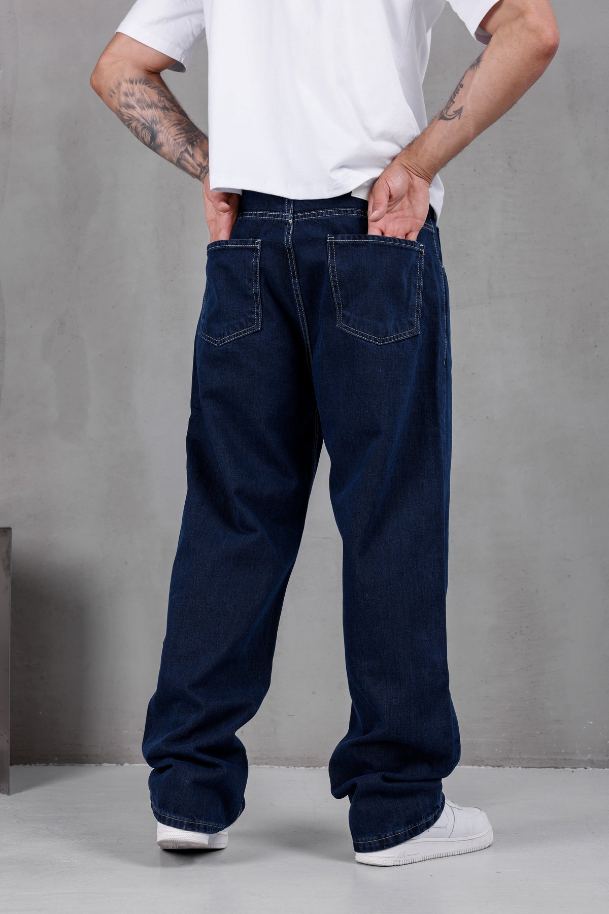 M12 Wide Baggy Jean – Rinse Indigo