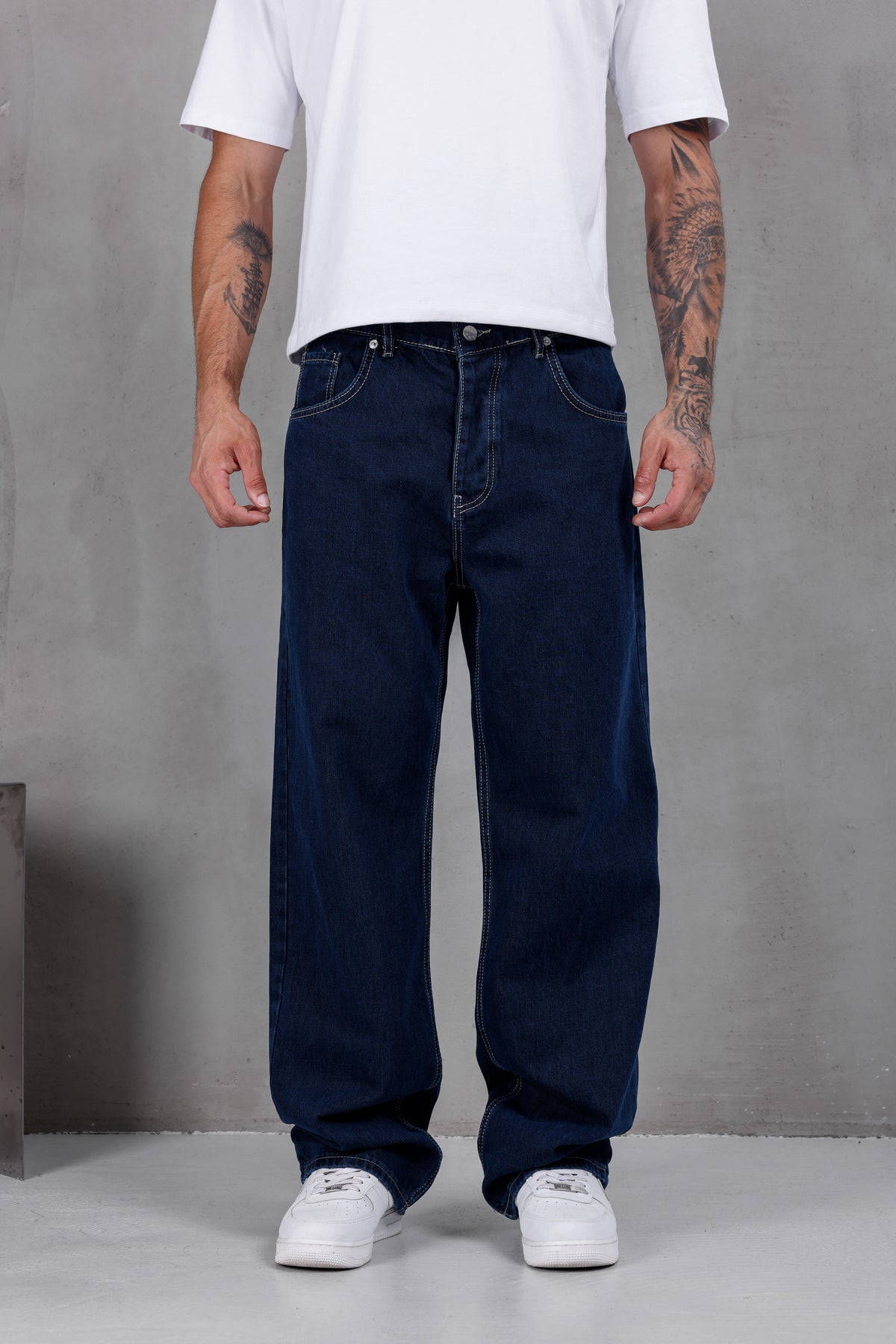 M12 Wide Baggy Jean – Rinse Indigo
