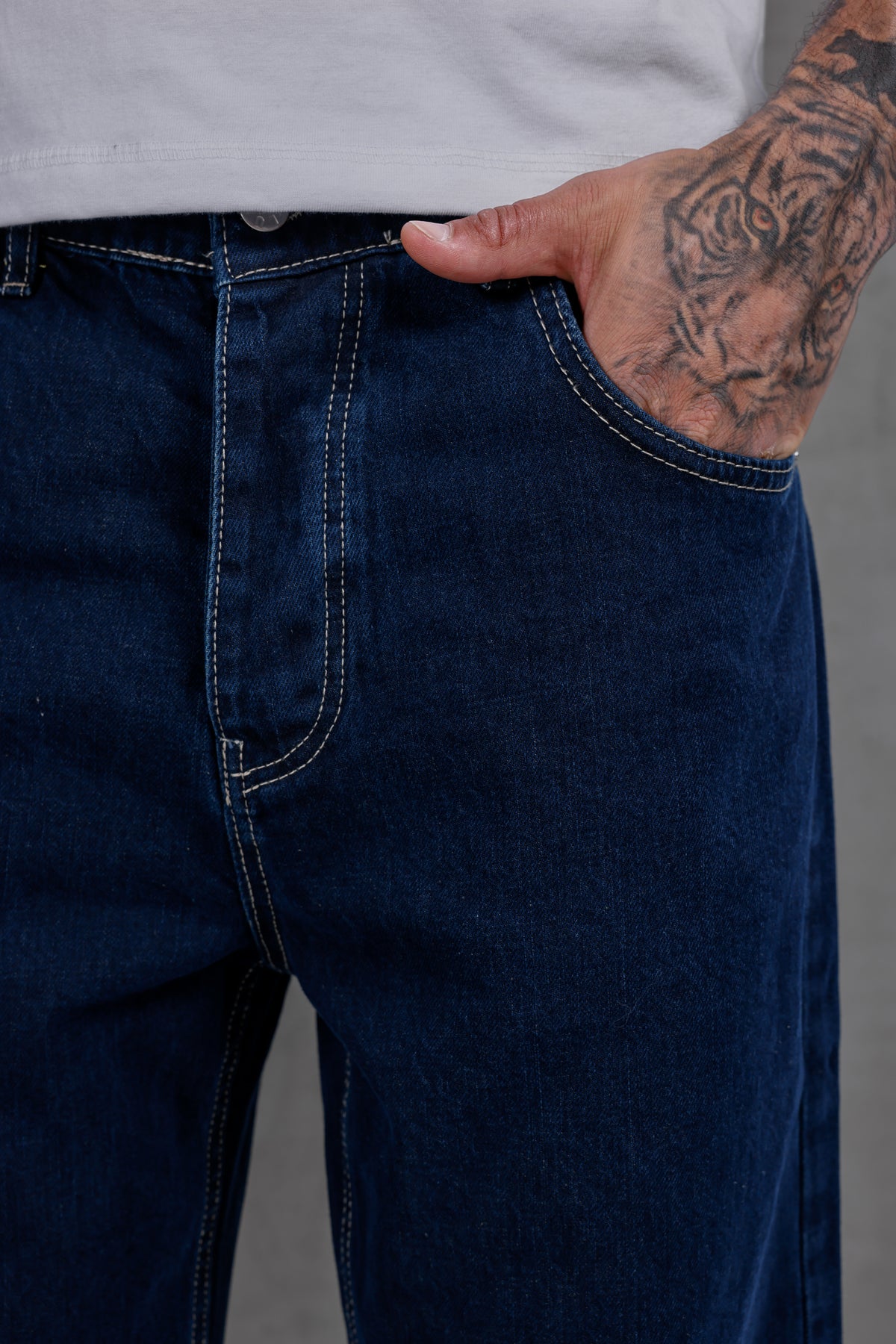 M12 Wide Baggy Jean – Rinse Indigo