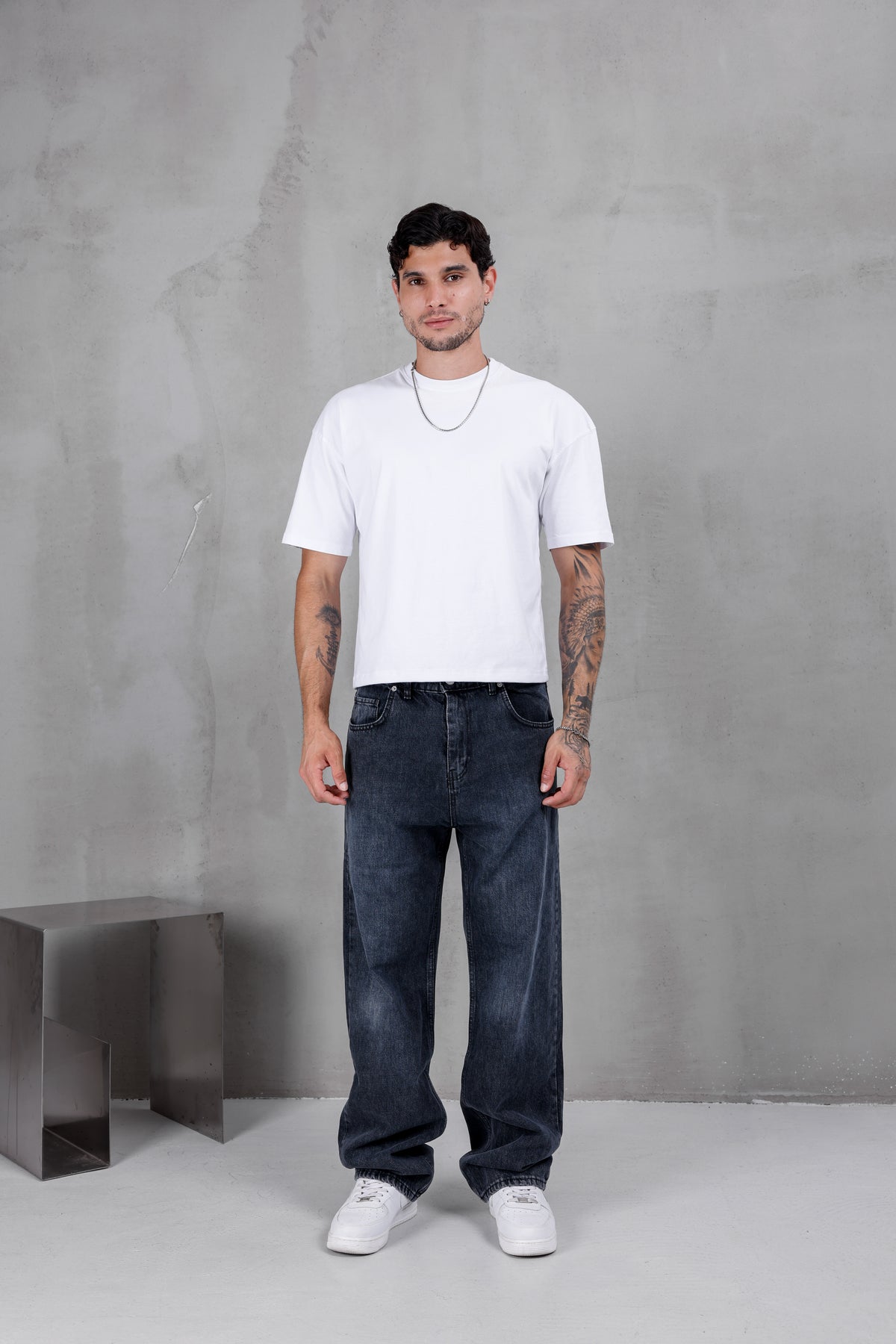 M11 Baggy Jean – Faded Black