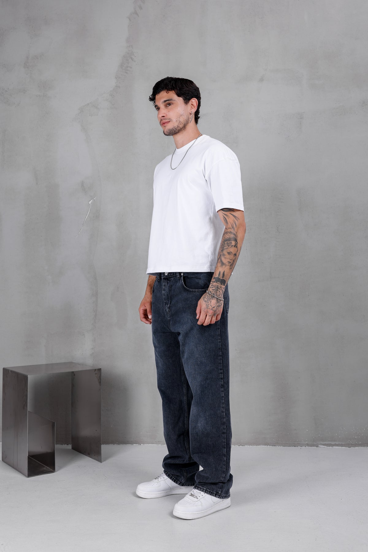 M11 Baggy Jean – Faded Black