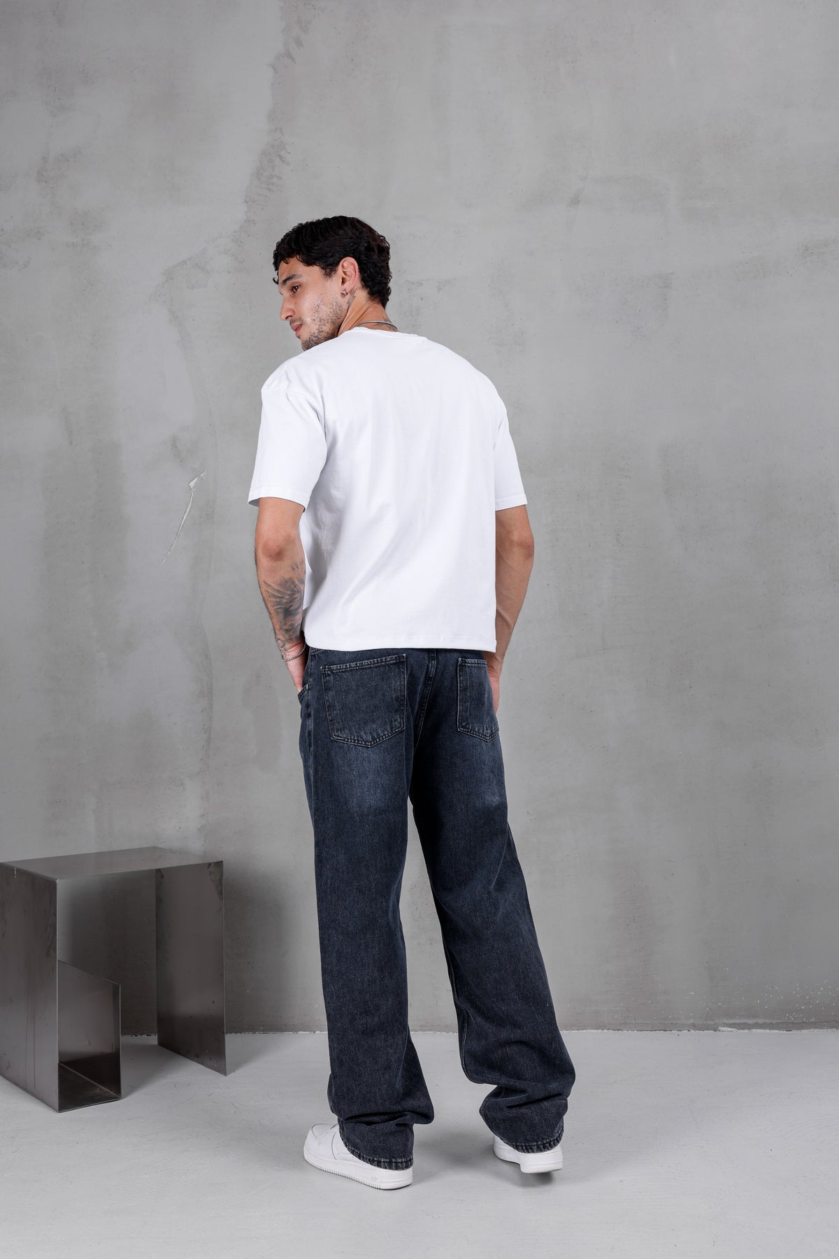 M11 Baggy Jean – Faded Black