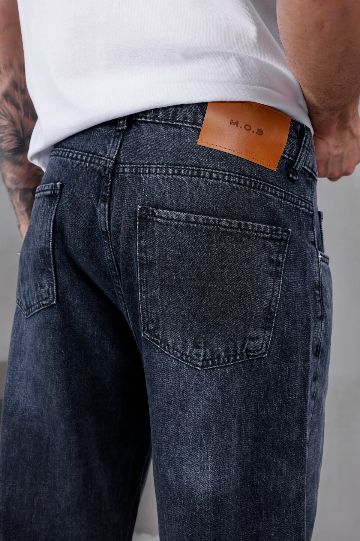 M11 Baggy Jean – Faded Black