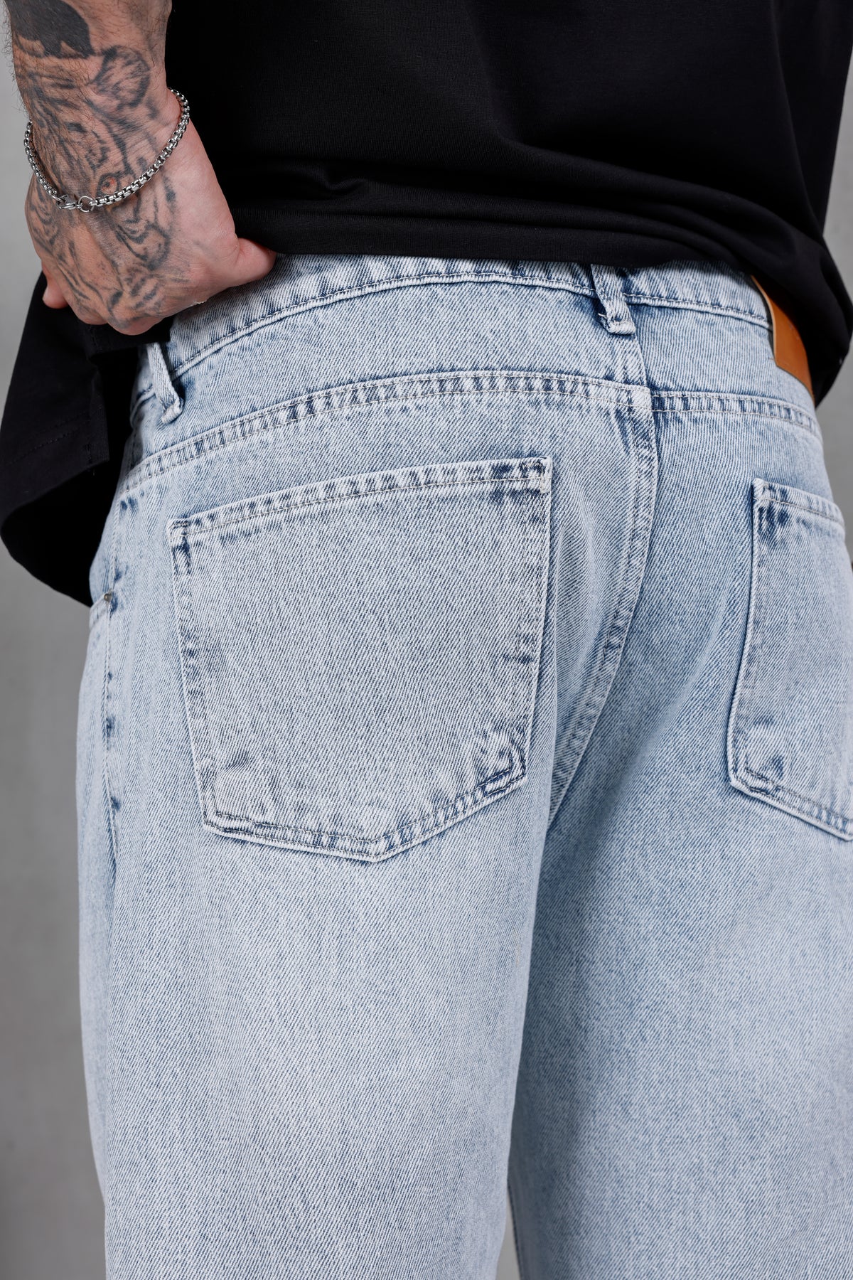 M07 Baggy Jean – Snow Blue