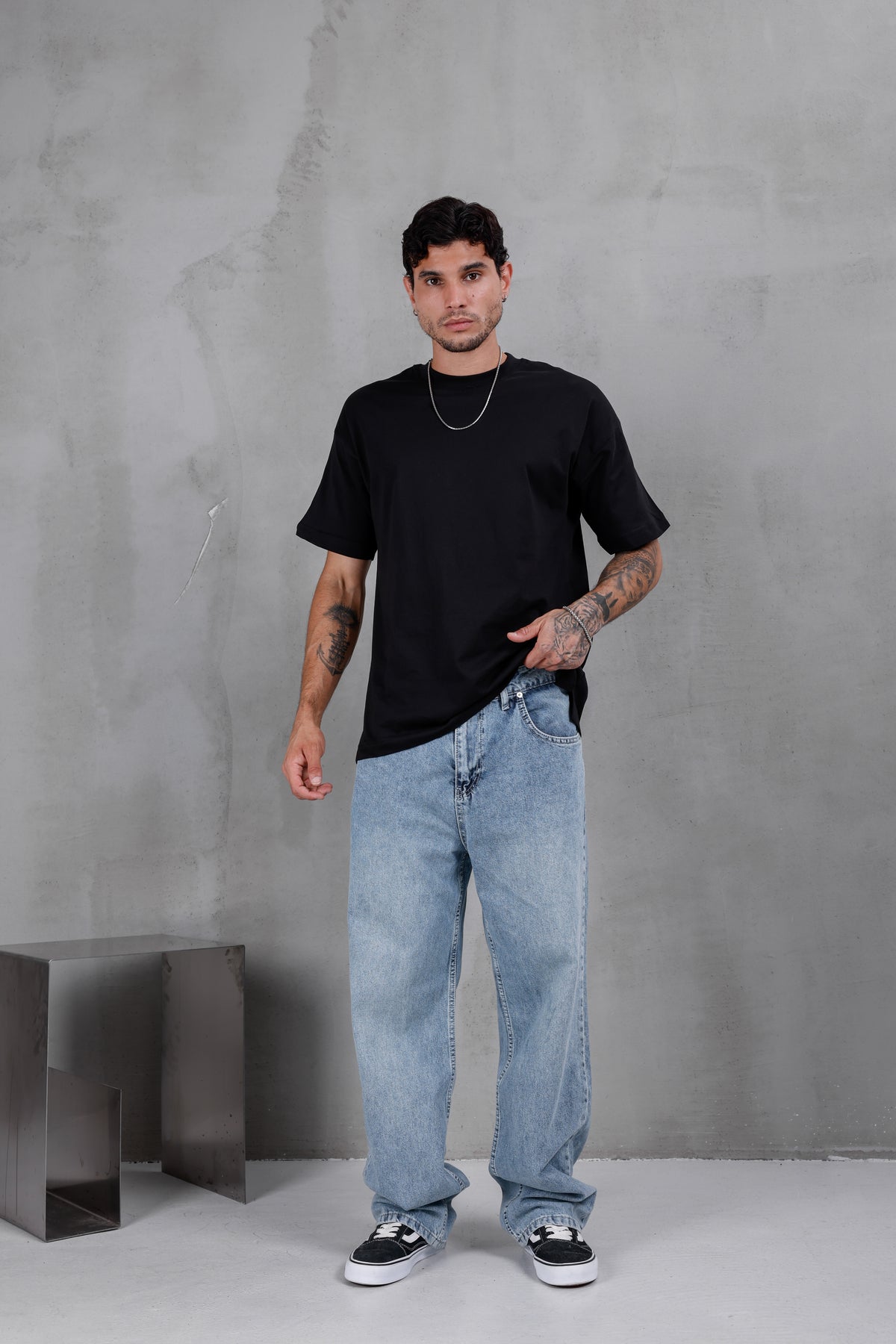 M06 Baggy Jean – Ice Blue