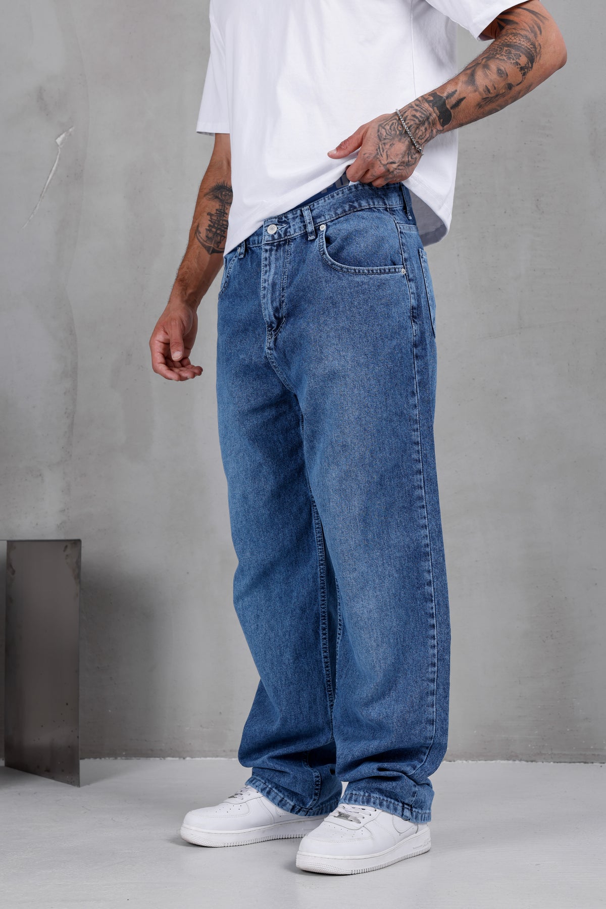 M04 Baggy Jean – Vintage Blue