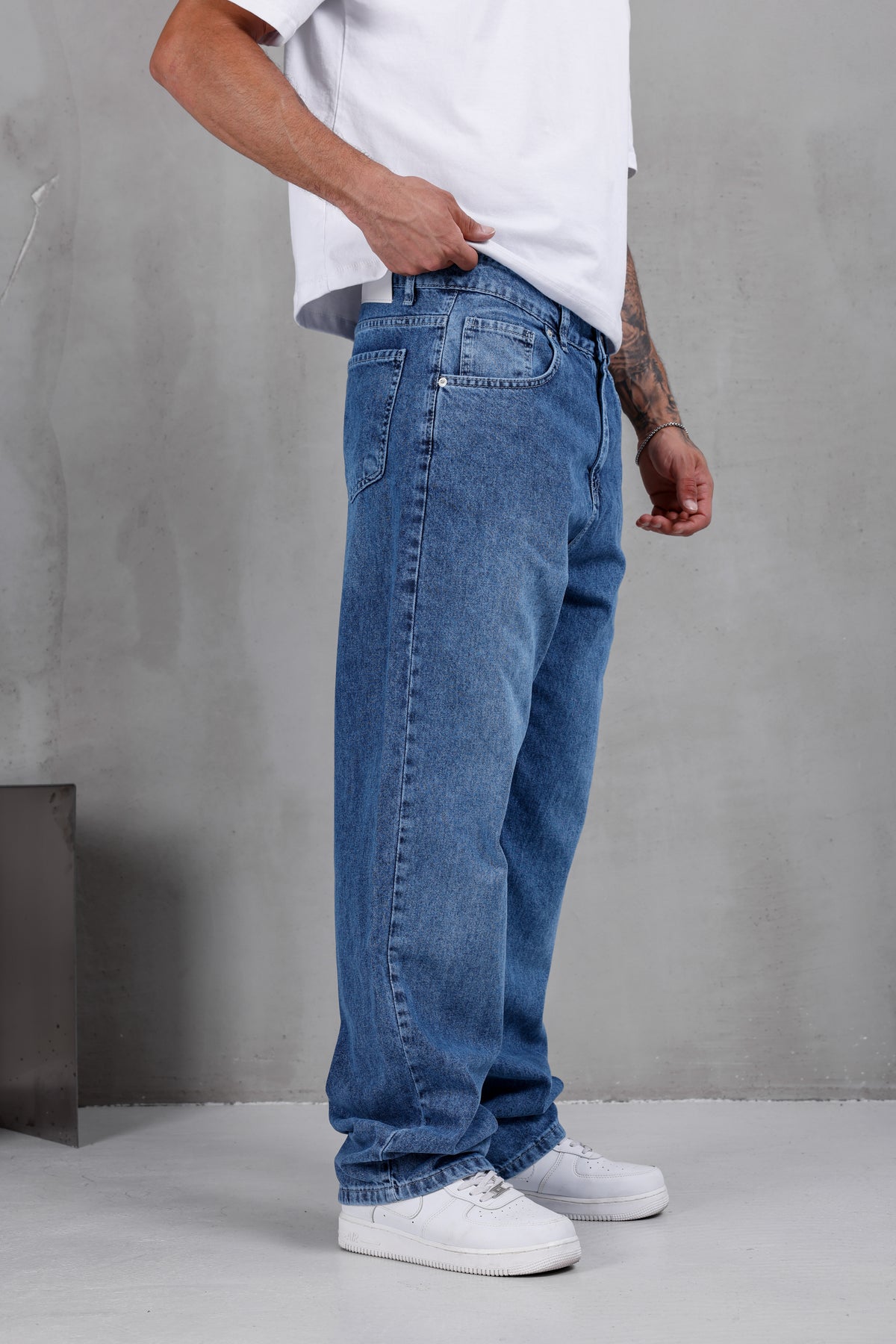 M04 Baggy Jean – Vintage Blue