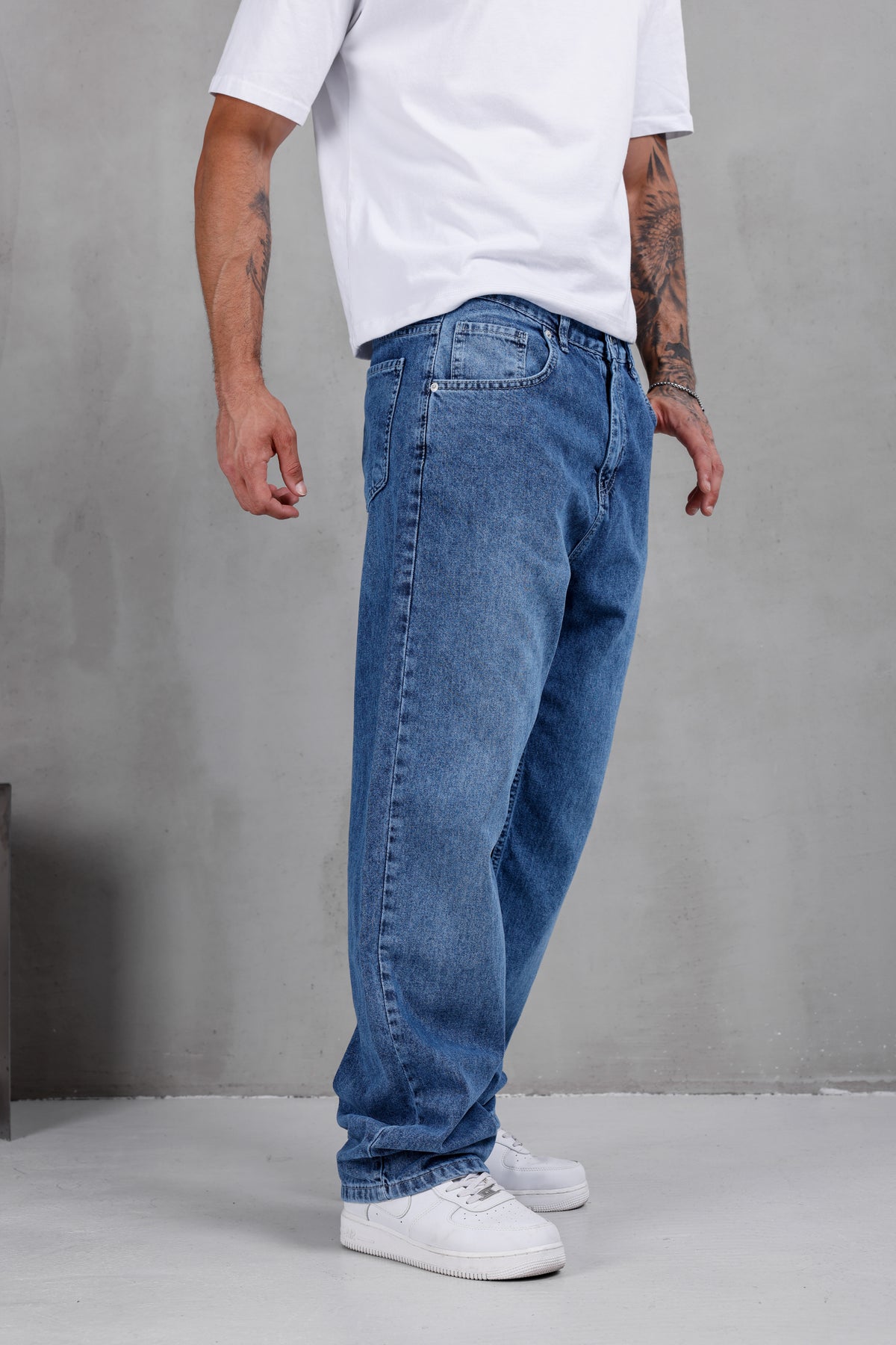 M04 Baggy Jean – Vintage Blue