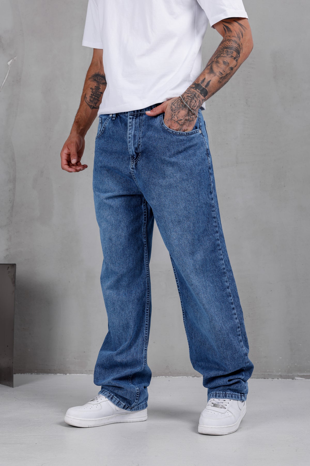 M04 Baggy Jean – Vintage Blue