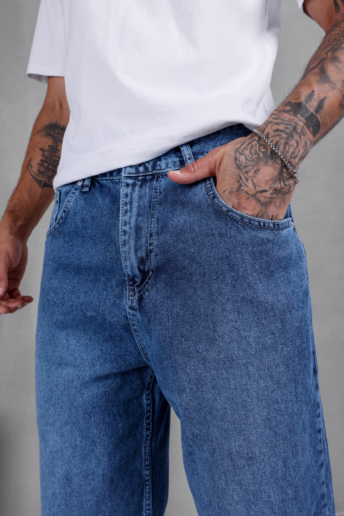 M04 Baggy Jean – Vintage Blue