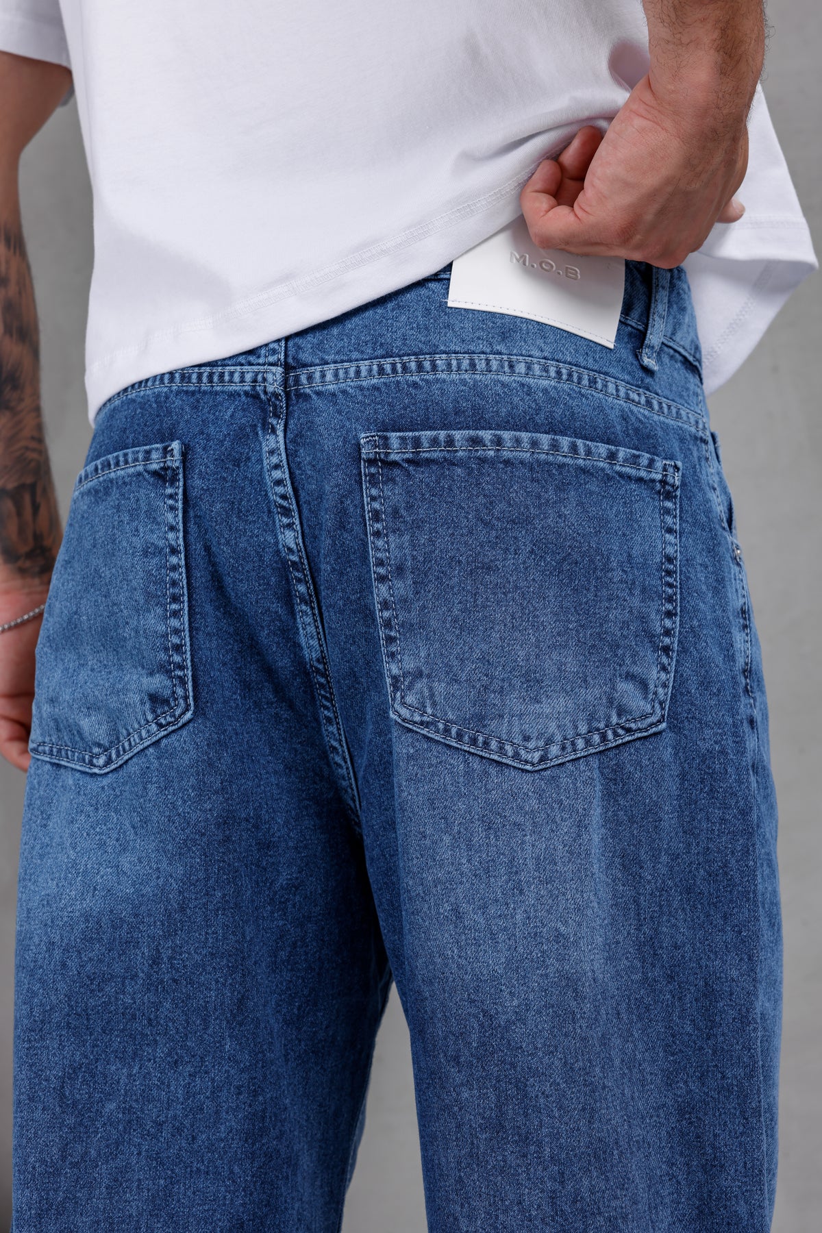 M04 Baggy Jean – Vintage Blue