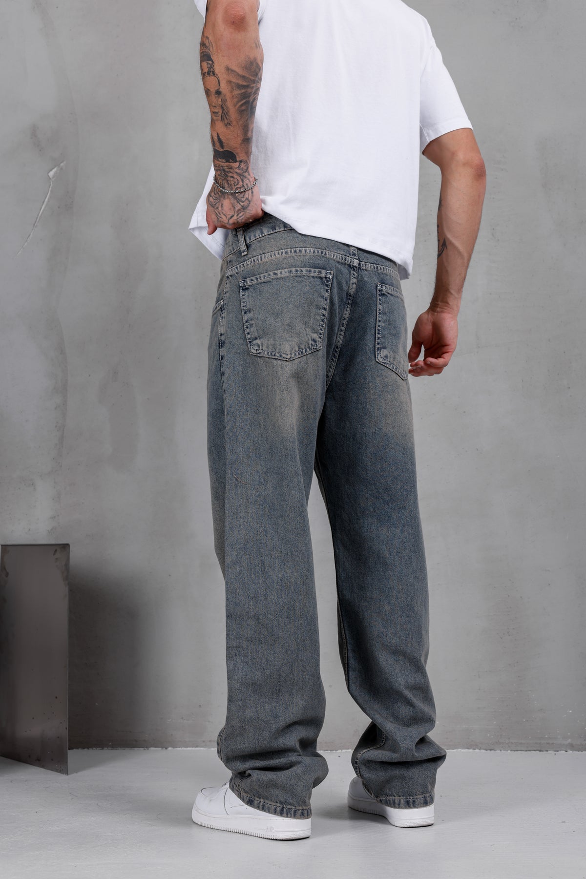 M02 Baggy Jean – Vintage Grey